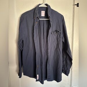 Brooks brothers navy button down, m